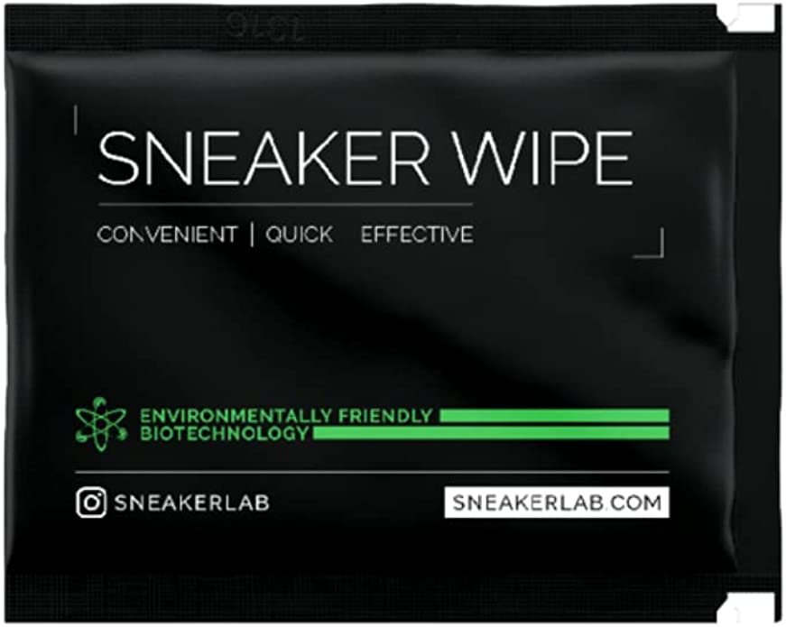 SNEAKER LAB Premium All Purpose Shoe Cleaner Wipes - Safe to Use On Leather, Canvas, Mesh & Various Knits